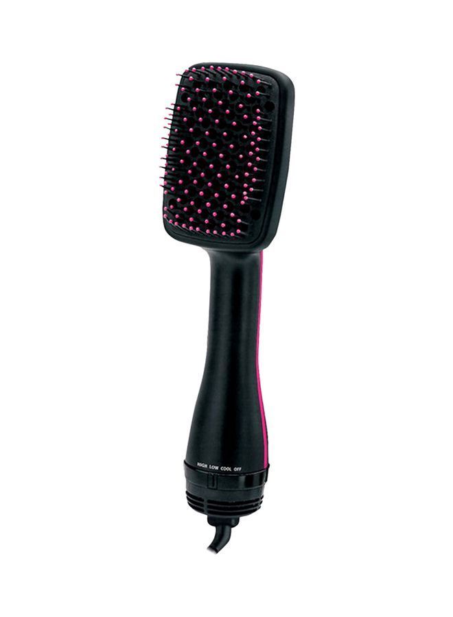 NIBEMINENT Hair Dryer And Styler Comb Black/Pink 0.5x14x10.3cm - Image 1