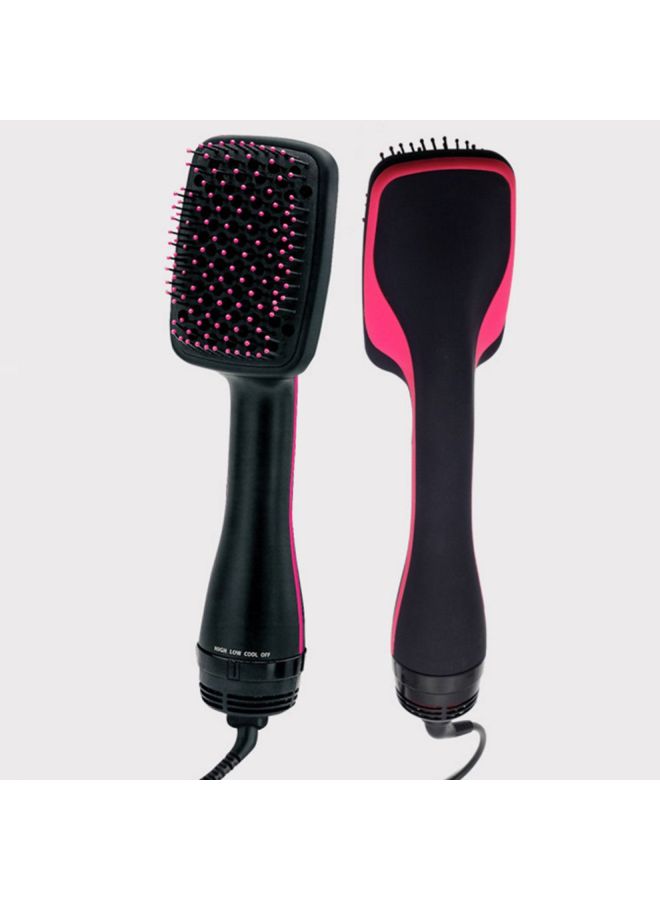 NIBEMINENT Hair Dryer And Styler Comb Black/Pink 0.5x14x10.3cm - Image 2