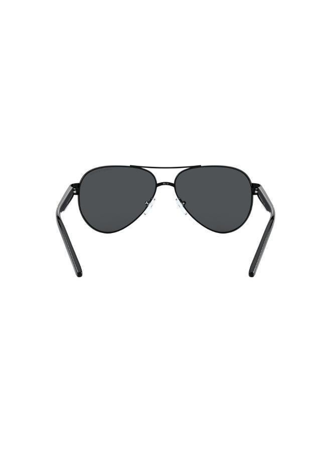 Armani Exchange Shiny Black Sunglasses - Image 2