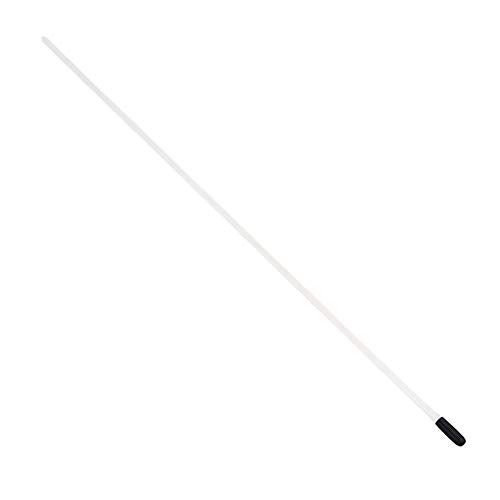 logyues 5pcs Oil Car Plastic ion Antenna Tube with Caps for RC Car 02057 White - Image 4