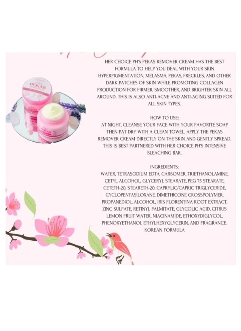 Her Choice Ph Pekas Remover Cream,50g  - Image 3