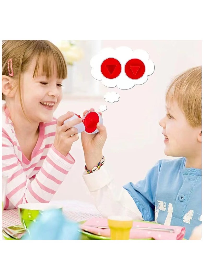 Goolsky - My First Find & Match Matching Eggs w/Yellow Eggs Holder - STEM Toys Educational Toy for Kids & Toddlers to Learn about Shapes & Colors Gift - First Toy Eggs for Toddlers - Image 1