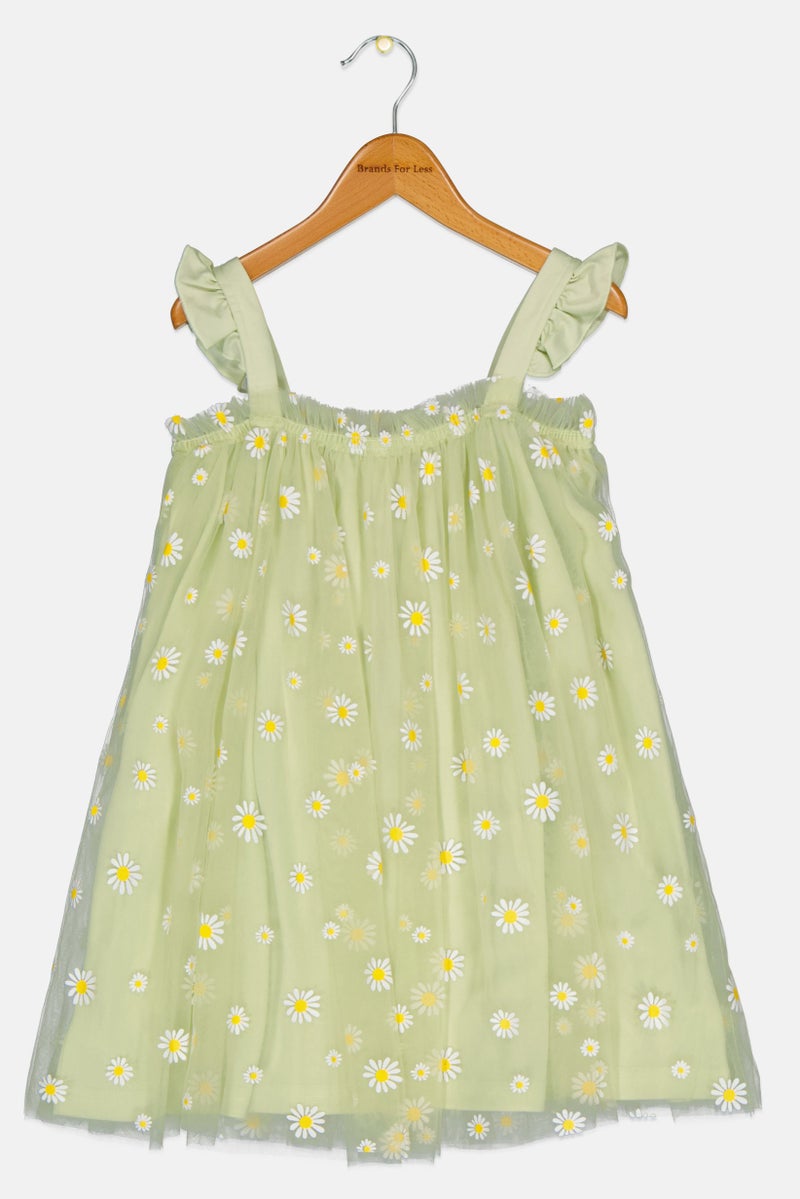 English Laundry Kids Girl Floral Print Party Dress, Multicolor - Image 3