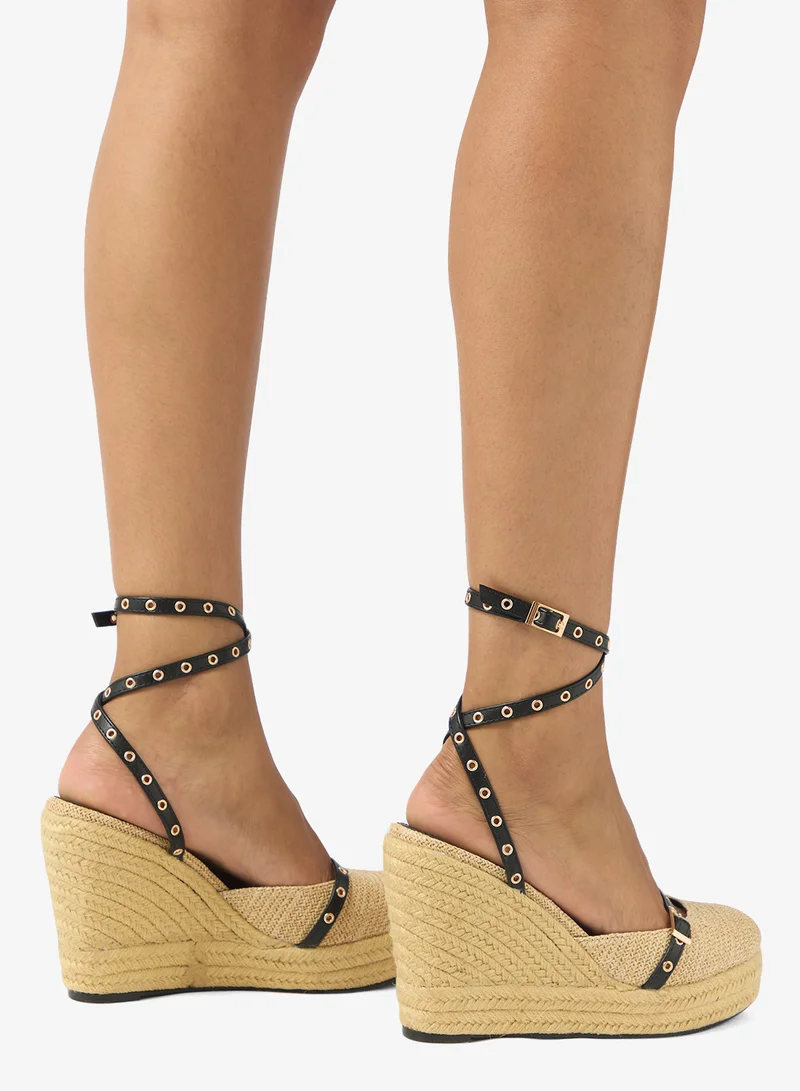 RAID Megann Ankle Strap Espadrilles