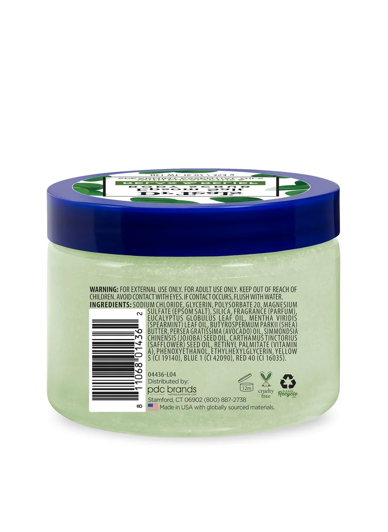 دكتور تيل Dr Teal's Epsom Salt Body Scrub - Eucalyptus&Spearmint 454g