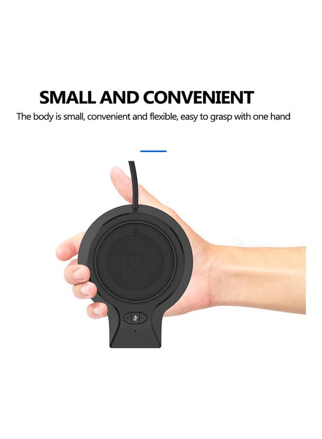 USB Conference microphone Black - Image 4