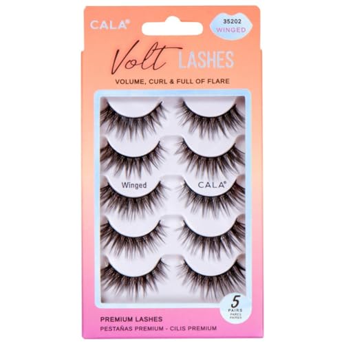 Cala Volt Lashes volume curl  full of flare 5 pairs winged