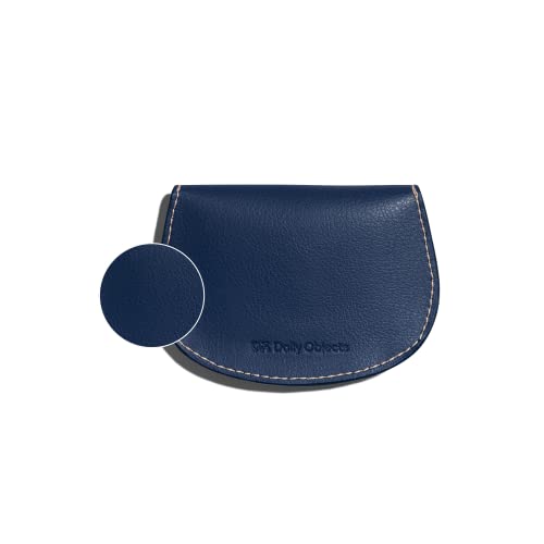 DailyObjects Pellet Cable/Coin Wallet | Multipurpose Faux Leather Wallet/Clip Organiser/Cable Holder/Coin Wallet - Blue - Image 4