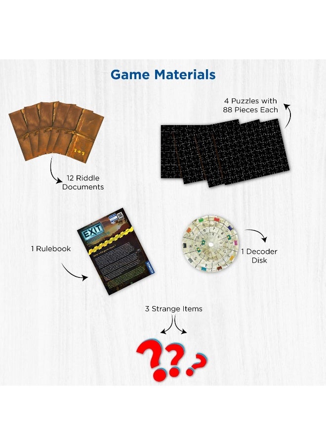 Thames & Kosmos Exit: The Sacred Temple (Puzzle) - Image 3