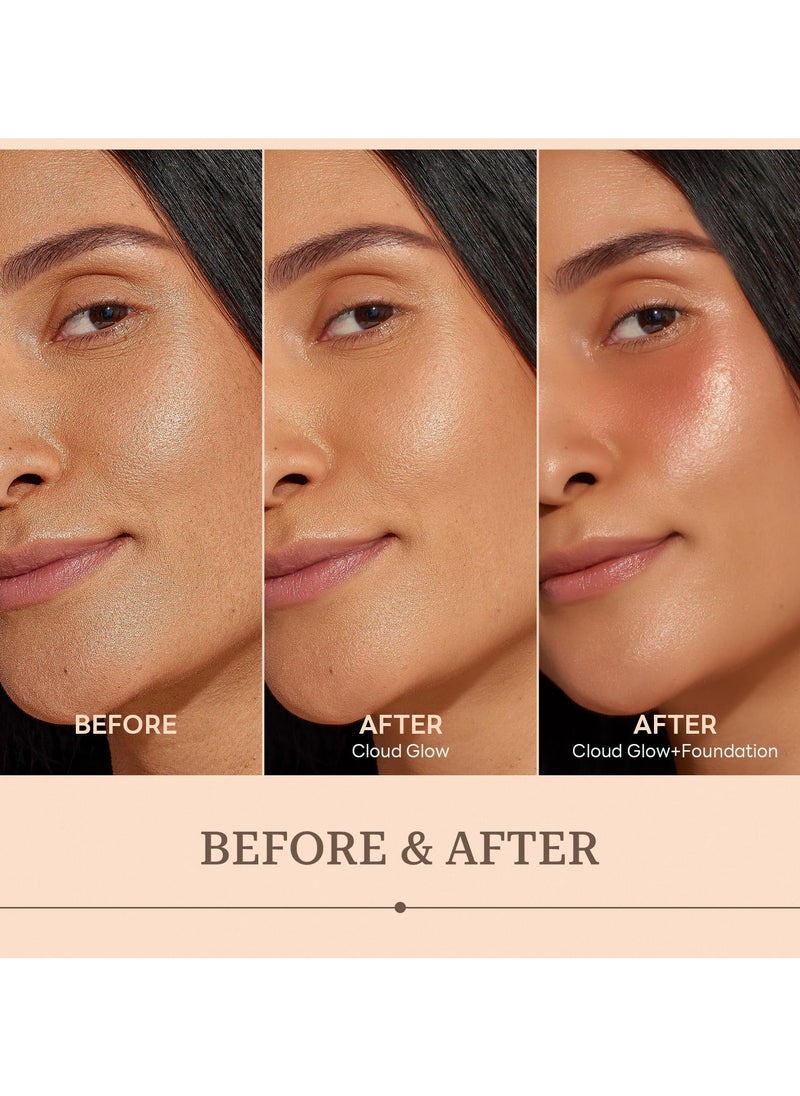 Hydrating Face Primer, Makeup Primer For Flawless, Smooth Skin and Long lasting Makeup, Mousse Foam Base, Blur + Pore Minimize + Fine Lines, Moisturizing & Smoothing Primer With Sodium Hyaluronate