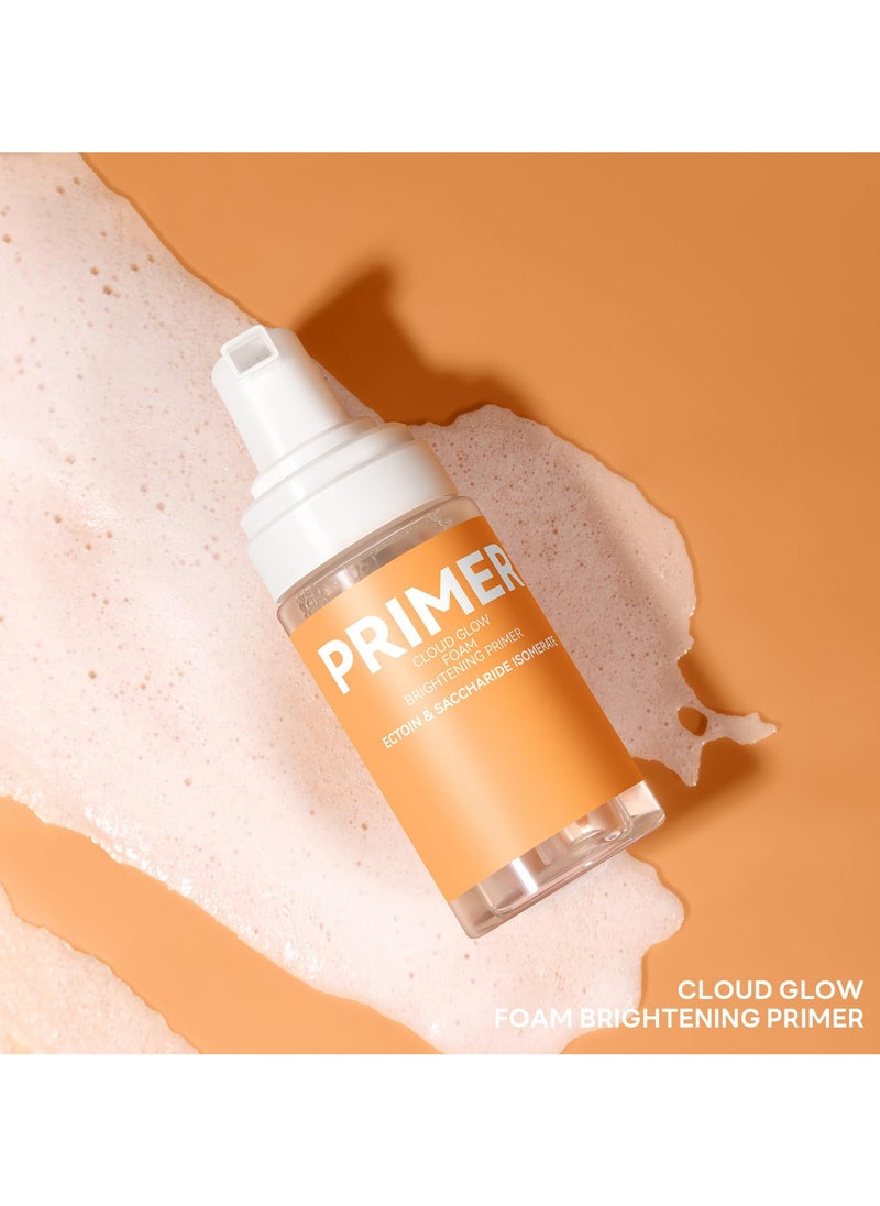 Hydrating Face Primer, Makeup Primer For Flawless, Smooth Skin and Long lasting Makeup, Mousse Foam Base, Blur + Pore Minimize + Fine Lines, Moisturizing & Smoothing Primer With Sodium Hyaluronate