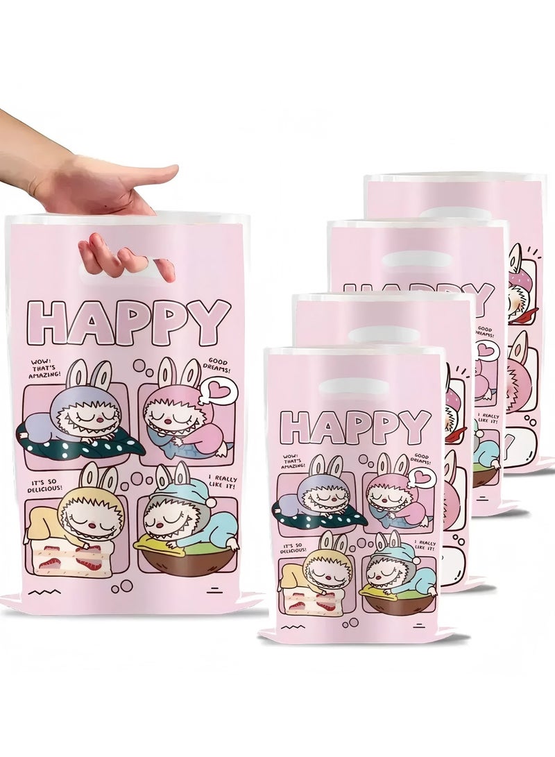 لابوبو 20 قطعة من لوازم حفلات أعياد الميلاد بنمط رابيدز الكرتوني، وأكياس حلوى كرتونية، وحقائب حمل، وأكياس هدايا للأطفال، وديكورات حفلات أعياد ميلاد للكبار - Image 2