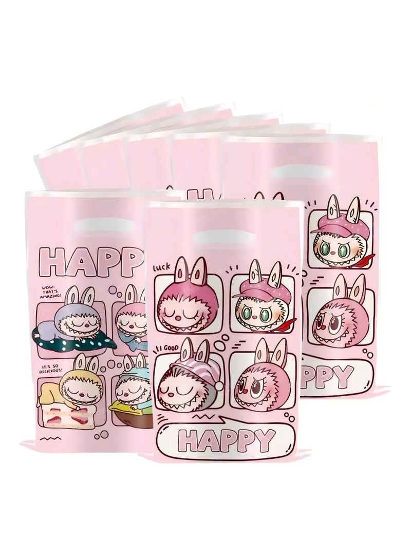 لابوبو 20 قطعة من لوازم حفلات أعياد الميلاد بنمط رابيدز الكرتوني، وأكياس حلوى كرتونية، وحقائب حمل، وأكياس هدايا للأطفال، وديكورات حفلات أعياد ميلاد للكبار - Image 3