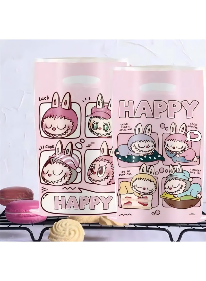 لابوبو 20 قطعة من لوازم حفلات أعياد الميلاد بنمط رابيدز الكرتوني، وأكياس حلوى كرتونية، وحقائب حمل، وأكياس هدايا للأطفال، وديكورات حفلات أعياد ميلاد للكبار - Image 4