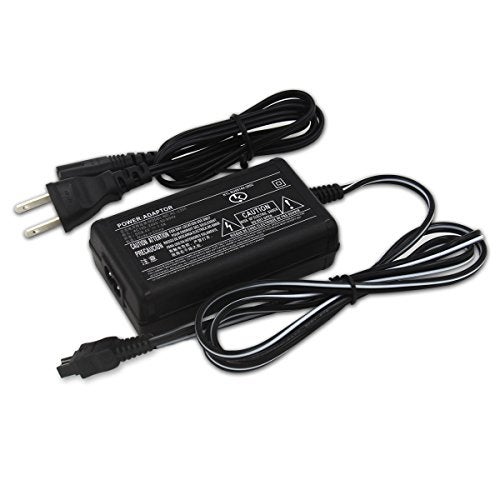 ZIQIAN AC-L200 AC Power Adapter Charger Compatible Sony Handycam Camcorder DCR-HC DCR-SX,DCR-SR,DCR-PC,DCR-DVD,DCR-IP,HDR-CX,HDR-SR,HDR-XR,HDR-PJ,HDR-UX,HDR-TD,CCD TRV DEV Series - Image 1