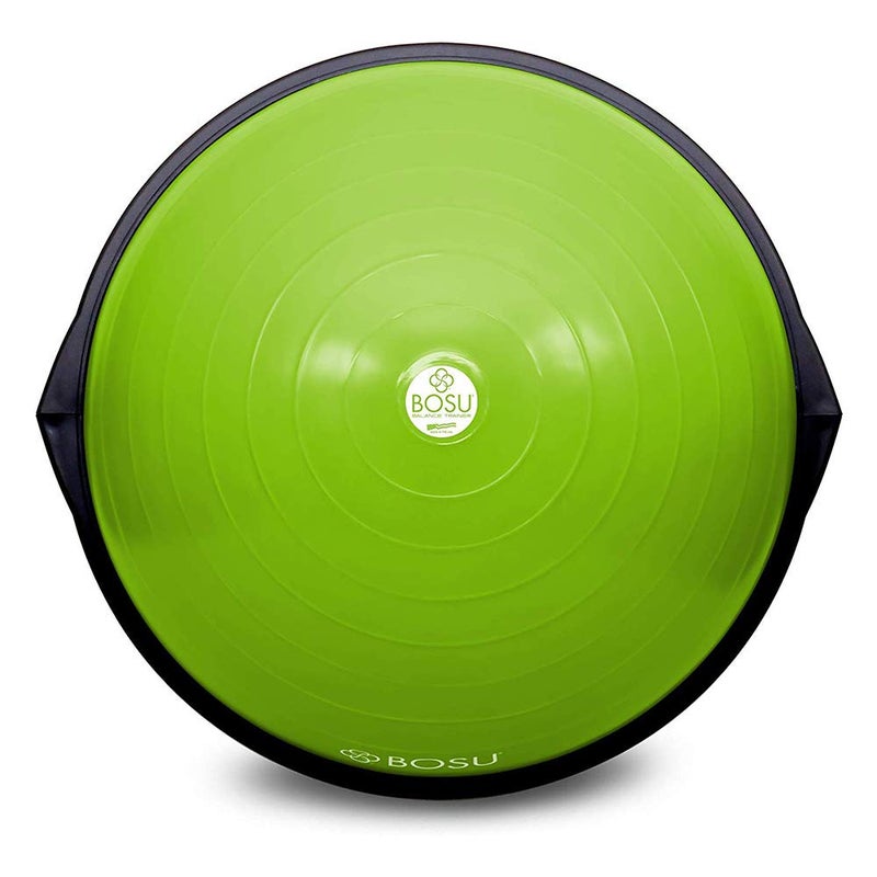 Bosu 7210850LGNBLK Home Gym Equipment The Original Balance Trainer 65 cm Diameter Black and Green