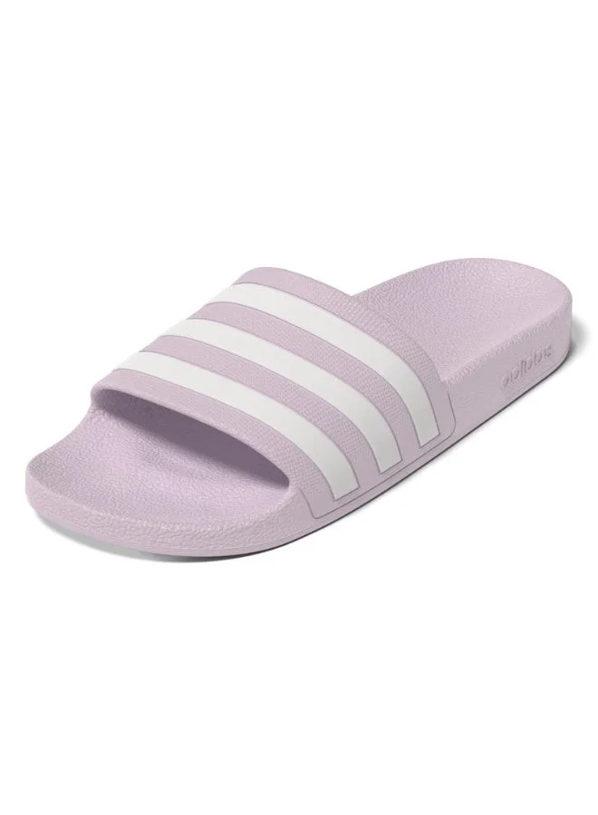 adidas أديليت أكوا وردي سلايدز رياضية للنساء 4