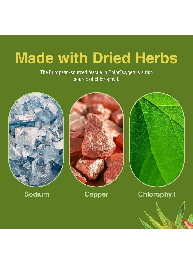 هيربز إي تي سي. مكمل غذائي مركز الكلوروكسجين الكلوروفيل - يبني دمًا أفضل - يعزز مستويات الطاقة - طعام طبيعي للتخلص من السموم - مستخلص سائل أصلي 2 أونصة - أعشاب إلخ - Image 5