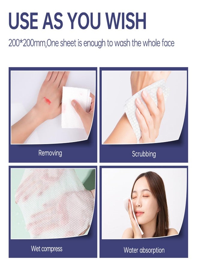 ZPCO 100 Count Face Towels Disposable, Clean Towels (2 Pack) - Image 5