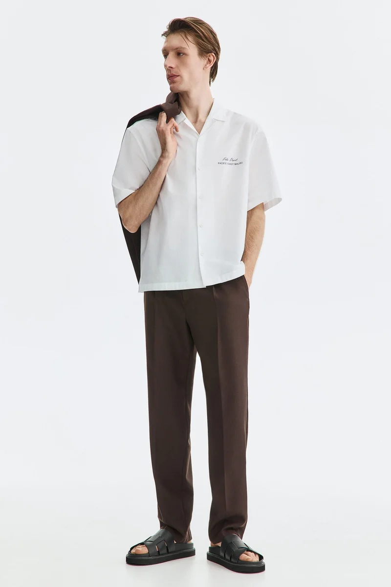 H&M Relaxed Fit Printed resort shirt