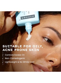 HYPHEN Sun Milk 100% Mineral Sunscreen Spf 50 Pa++++ Uv+ Bluelight Protection, 25% Nano Zinc Oxide | Sensitive, Acne Prone & Oily Skin, Water Resistant Sun Protect | Sunscreen For Oily, Dry Skin | Water Suncreen, Korean Sunscreen | Removes Excess Oil And Dirt | For Women And Men - 50 Ml  - Image 3