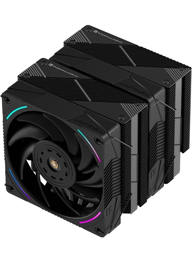 ثيرمالرايت مُبرد الهواء لوحدة المعالجة المركزية Thermalright Phantom Spirit 120 EVO، مبرد وحدة معالجة مركزية بـ 7 أنابيب حرارية، مروحتان بقطر 120 مم بتحكم PWM من نوع TL-K12، تقنية AGHP 4.0، محمل S-FDB، متوافق مع AMD AM4 AM5 / Intel 1700/1150/1151/1200، مبرد حاسوب - Image 1