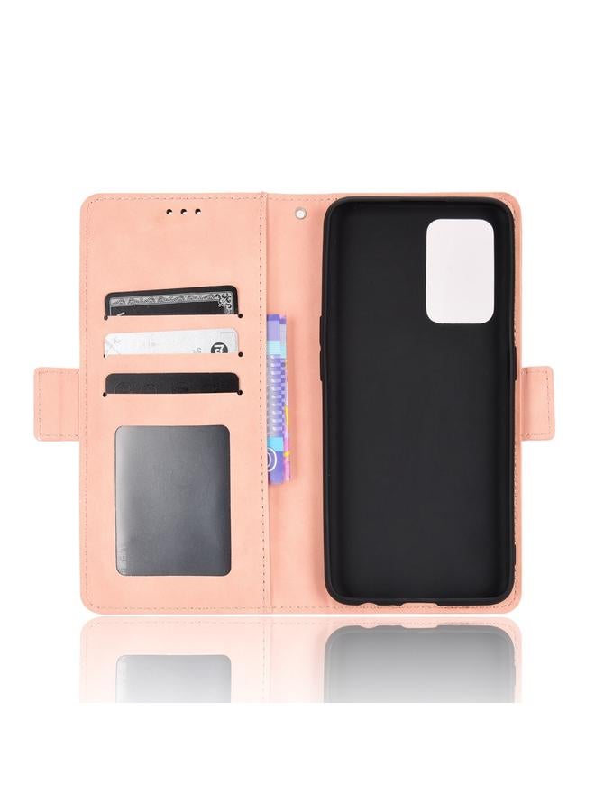 اس-توب جراب لهاتف OPPO Reno7 5G / Find X5 Lite جراب هاتف من الجلد بنمط جلد العجل - Image 5