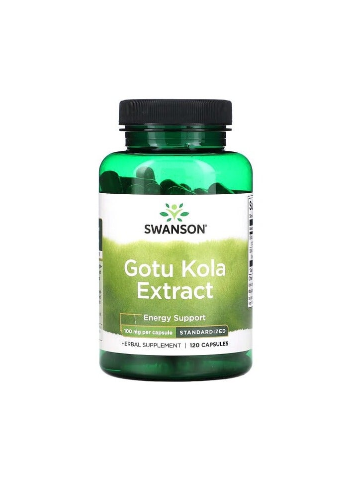 SWANSON Gotu Kola Extract, 100 mg, 120 Capsules