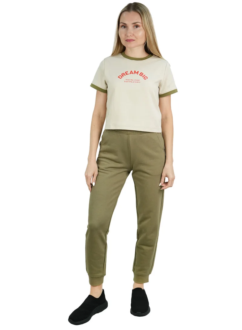 GIORDANO Women's High Waist Joggers