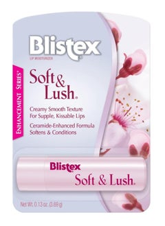 Blistex Blistex Soft & Lush Lip Protectant, 0.13 Ounce Tube – Softens & Conditions, Creamy Smooth Texture, Hydrating Lip Balm, Daily Lip Hydration, 