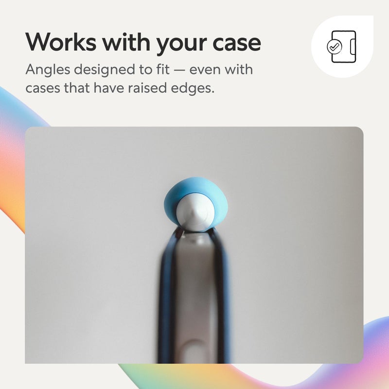 PaperlikeÂ® Pencil Grips for Apple Pencil 1st & 2nd Generation, USB-C & Pro - Set of 2 - Ergonomic Precision - Image 5