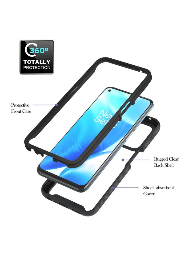 S-TOP Case For OPPO A54 5G / A74 5G / A93 5G Starry Sky Solid Color Series Shockproof PC + TPU Protective Case with Ring Holder & Magnetic Function - Image 3