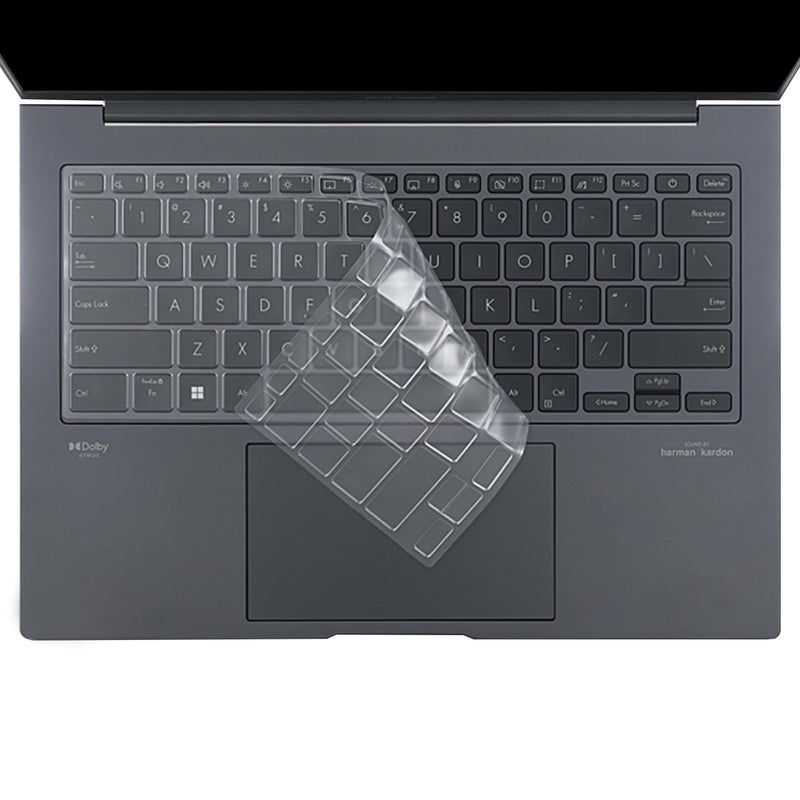 Saco Laptop Keyboard Cover for ASUS Vivobook Go 14 (2025), E1404FA-NK3321WS, NK3325WS, NK5521WS, NK5541WS, NK5542WS Series 14 Inch Laptop - Image 1