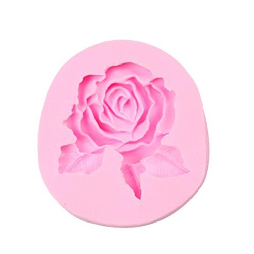 BeeSpring 3D Big Rose Flower Cake Mold Silicone Fondant Chocolate Mould Baking Decorating, Resistant Low and High Temperature, Easy to Use and Clean - Image 2