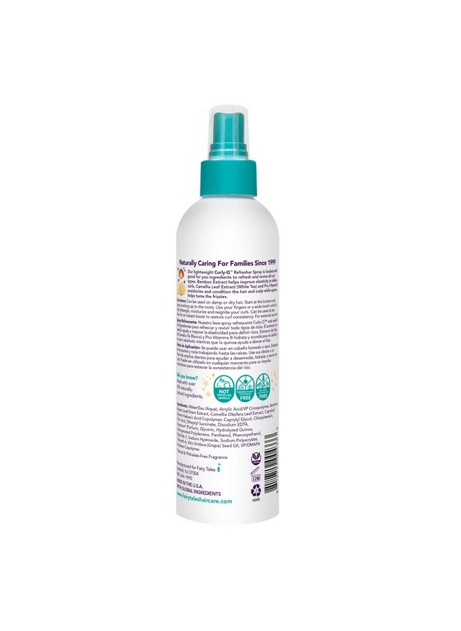 Fairy Tales Curlyq Curl Refresher Spray For Curly Hair Kids Lightweight Curl Spray Define Curls Add Bounce And Reduce Frizz 8Oz  - Image 2