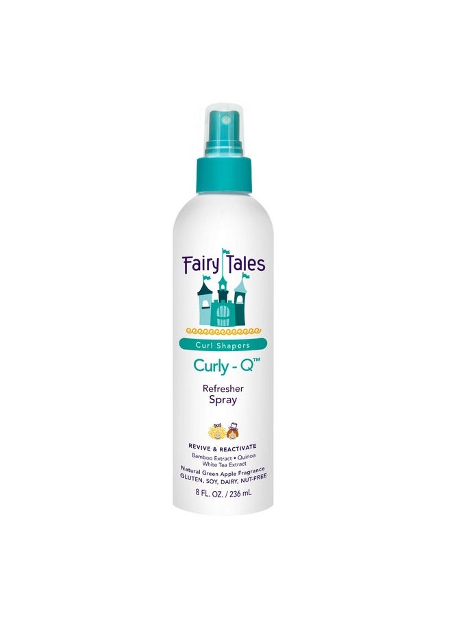 Fairy Tales Curlyq Curl Refresher Spray For Curly Hair Kids Lightweight Curl Spray Define Curls Add Bounce And Reduce Frizz 8Oz  - Image 1