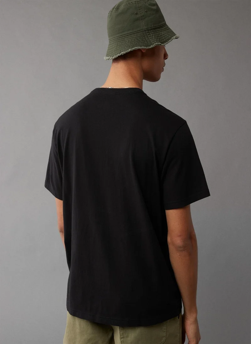 امريكان ايجل Graphic Logo Crew Neck T-Shirt