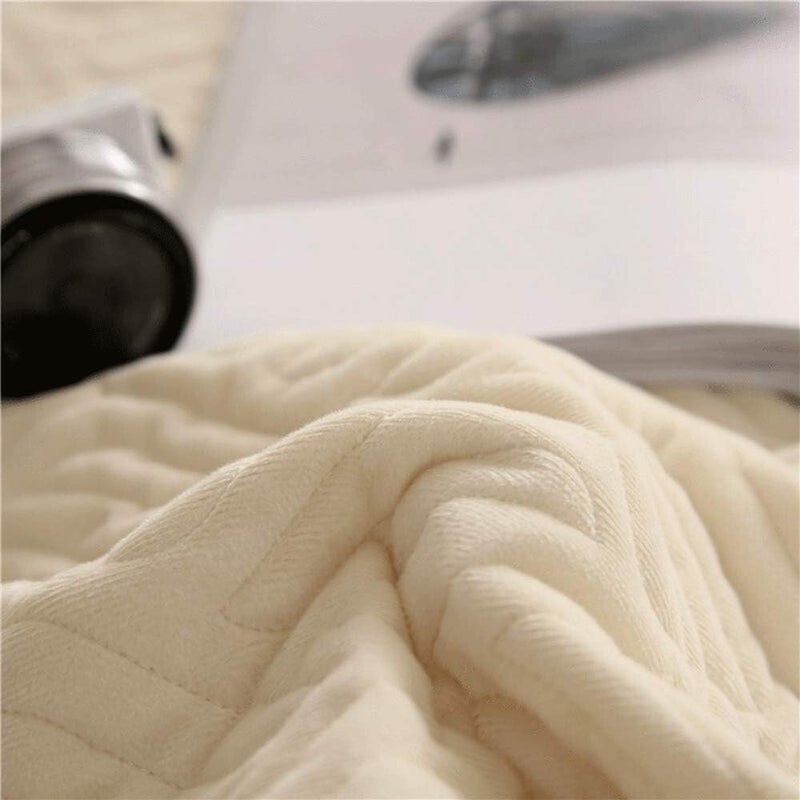 Crystal Velvet Bed Head Double Single Queen King Size All Inclusive Bed Headboard Slip Thicken Cotton Bed Backrest Protector Dustproof for Bedroom Decoration Blue-190cm (Yellow 180cm) - Image 3