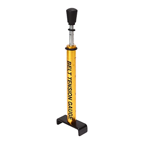 Focket مقياس توتر حزام الدراجة النارية Focket، 10 رطل سهل القراءة، جهاز اختبار توتر معدني بعد ضبط استبدال الحزام، خدمة عجلة عالمية دقيقة لمقياس توتر السلسلة مع وسادة على شكل L - Image 5