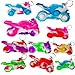 Roaqua 30 Packs Bulk Mini Pop Fidget Sensory Push Party FavorsSport Motorcycle Shapes Classroom Prize Gifts - Image 2