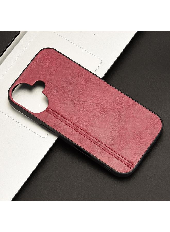 اس-توب جراب لهاتف iPhone 16 بنمط بقرة وحقيبة خياطة وبطاقة - Image 2