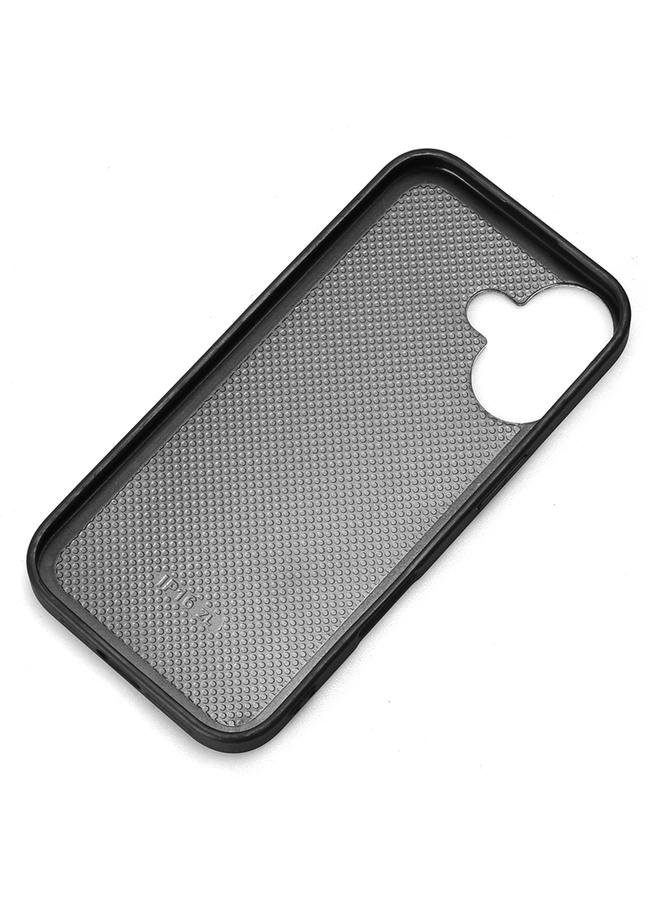 اس-توب جراب لهاتف iPhone 16 بنمط بقرة وحقيبة خياطة وبطاقة - Image 5