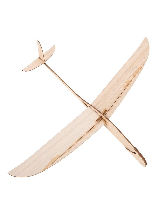 FOYTOKI Wooden Hand Thrown Glider Plane Kit DIY Model Aeroplane for Boys and Girls Adults Hand Launch Glider for Indoor Outdoor Play - Image 1