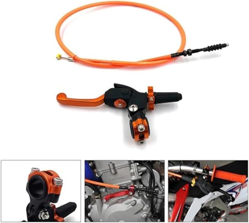 Yurefax Motorcycle Hydraulic Clutch Kit with Adjustable Lever - Image 2