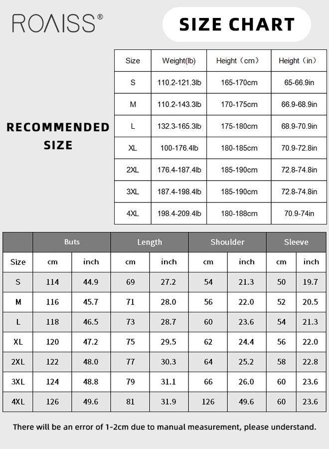رويس قميص أنيق غير رسمي للرجال، سترة قميص مريحة ومسامية للرجال، قمصان بأكمام قصيرة وأزرار، مناسبة للارتداء اليومي والأنشطة الخارجية - Image 5