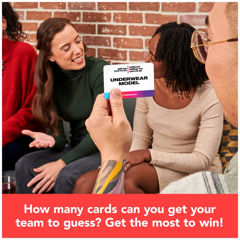 Spin Master Games  Tell Me Without Telling Me Viral Adult Party Game for Bachelorette Parties  College  Birthday & More  for Adults & Teens Ages 18+ - Image 4