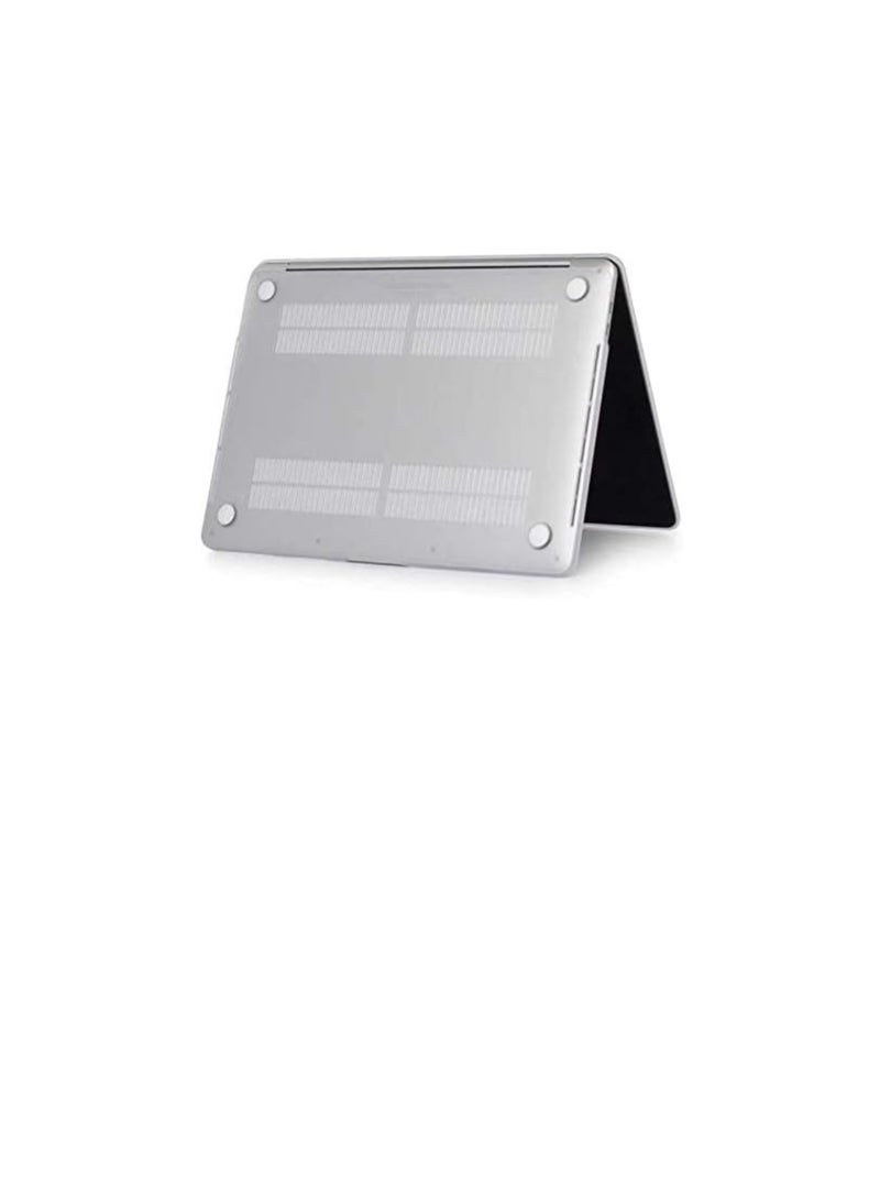 Generic MacBook Pro 13/13.3 inch Case 2020 2019 2018 2017 2016 Release A2338 M1 A2289 A2251 A1989 A1706 A1708 Hard Shell Cover White Clear  - Image 2