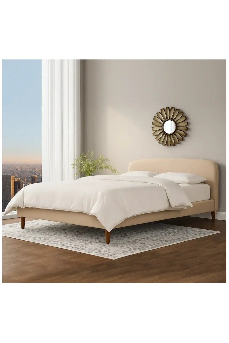 ASGHAR FURNITURE Cordova Contemporary Super king Bed(200x200) 