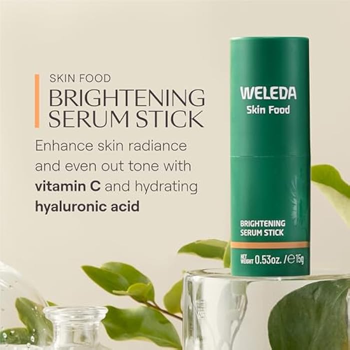 Weleda Skin Food Brightening Serum Stick with Vitamin C and Hyaluronic Acid - Image 3