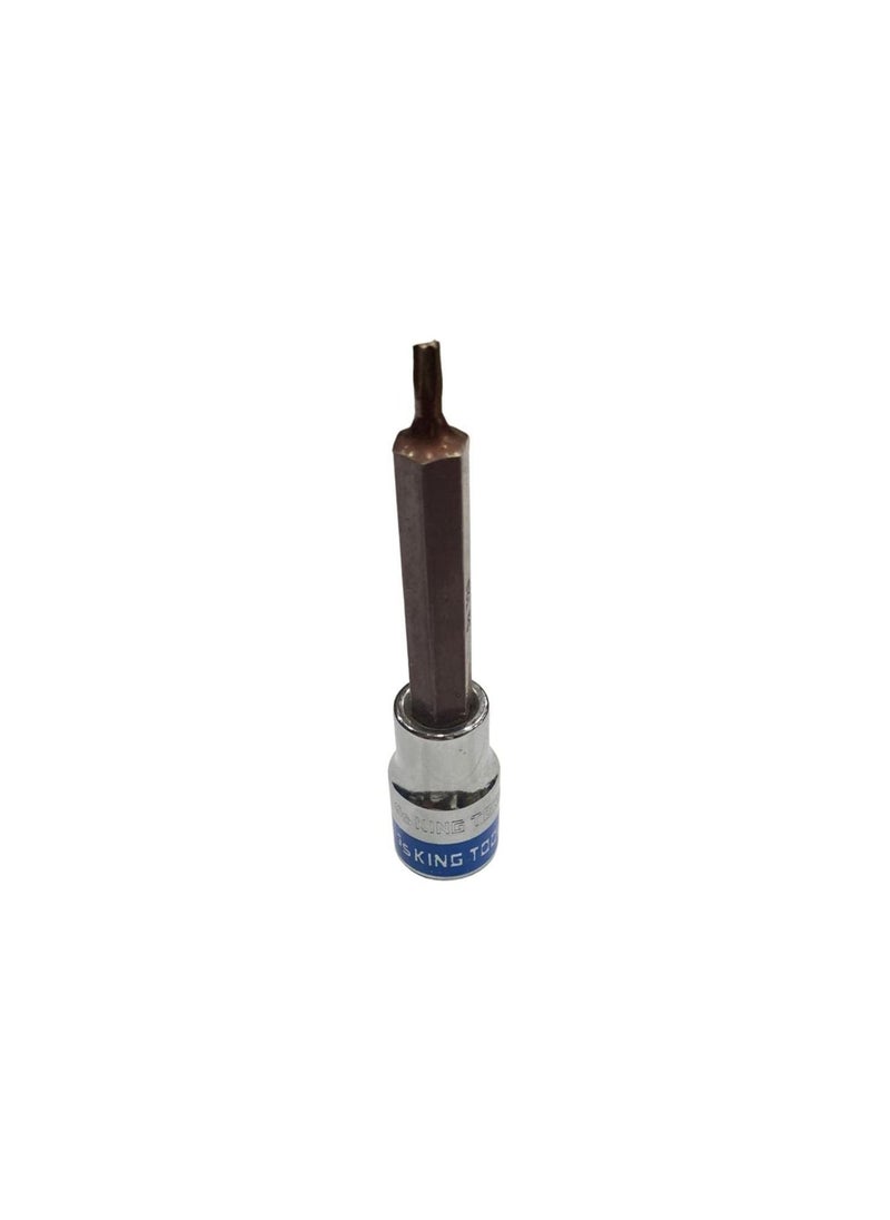 King Tools Square Bit 1/2" Star Male T20 Length 80mm 
